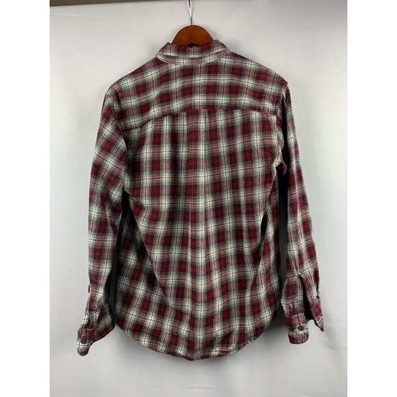 St. Johns Bay Men’s Classic Fit Plaid Button-Down Flannel Shirt - Size S - Picture 2 of 6